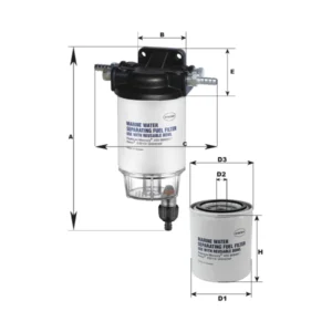 Cartuccia per filtro carburante - Accessori Nautica
